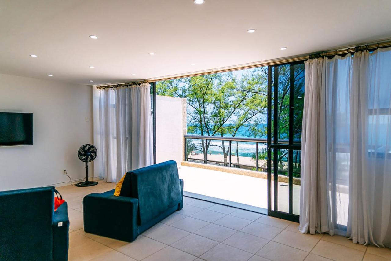 Apto na cobertura a 190 m do mar no Rio de Janeiro Exterior foto